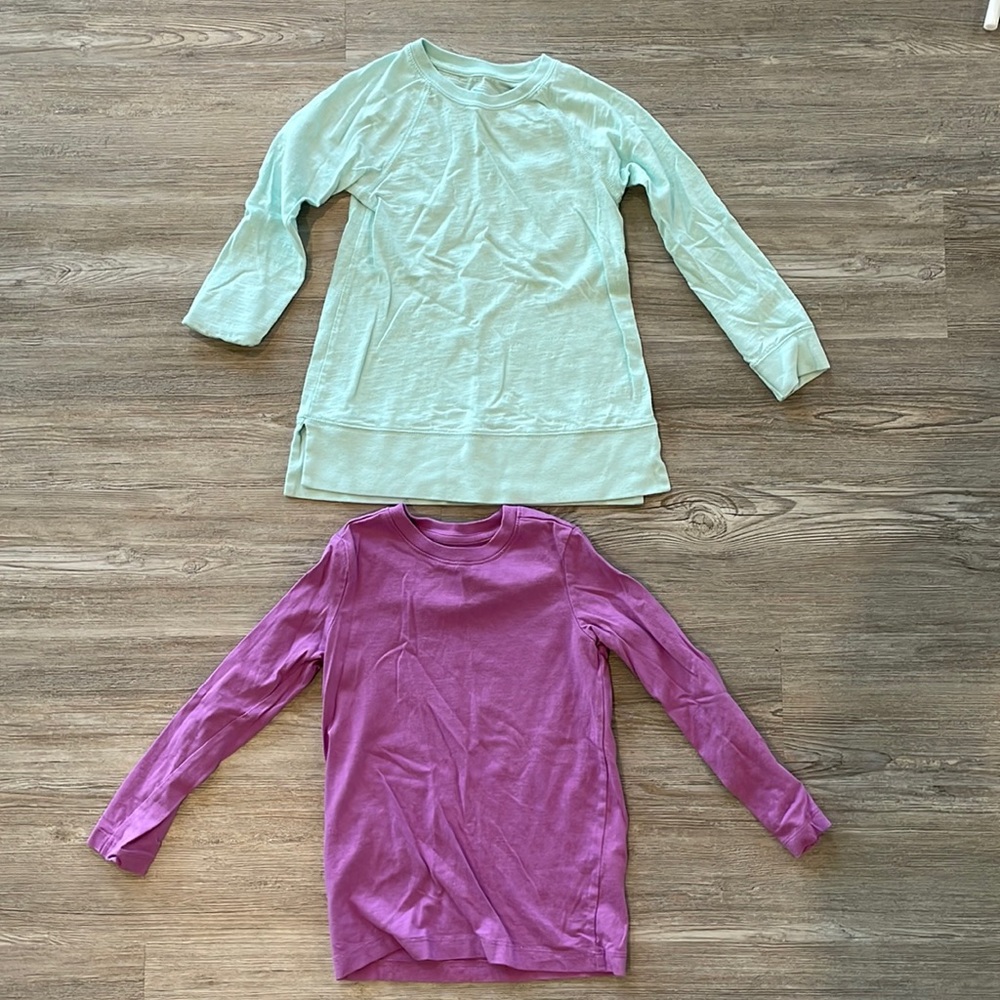 2 Primary long sleeve shirts